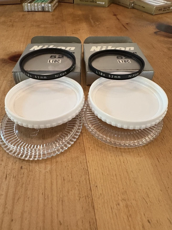 Filtro Nikon L1BC 52 mm montaje a rosca, coleccionistas con caja Foto 2 de 4