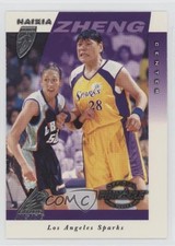 1997 Pinnacle Inside WNBA Haixia Zheng #46 Rookie RC gb9