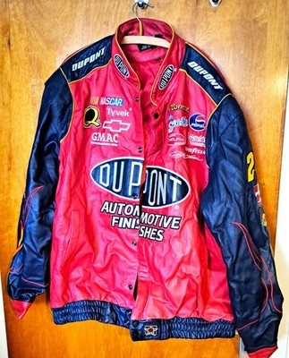 Nascar  Lederjacke Gr. 4XL - Jeff Hamilton Racing Collection
