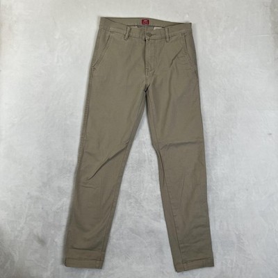 Levi's XX Chino Pants Mens 30x32 Beige Standard Taper Casual Twill Modern