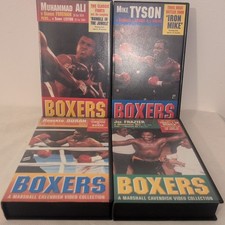 Boxing Memorabilia Marshall Cavendish Boxers VHS Magazines 1-44 +46 Ali Tyson