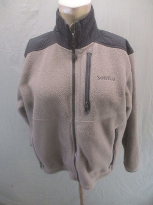 Solstice Size S Mens Multicolor Fleece Warm Outdoor Logo Long Sleeve Jacket 482