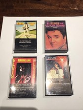 Elvis Presley Cassettes Lot Of 4