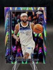 2025-26 Topps Chrome Basketball Nickel Alexander-Walker #193 - RayWave Refractor