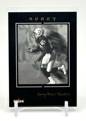 2003 Fleer Avant Black 074/199 Jerry Rice #17 HOF