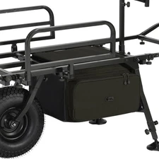 Carp Porter Deluxe Drop-In Barrow Bag Green / Carp Fishing Barrow Luggage