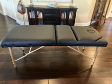 Massage Table by BestMassage 77" Long with folding Carry Case and cover Portable