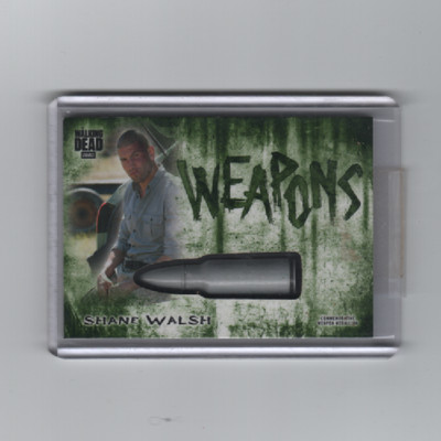 WALKING DEAD HUNTERS & HUNTED SHANE WALSH COMMEMORATIVE MEDALLION CARD  #01/25!!