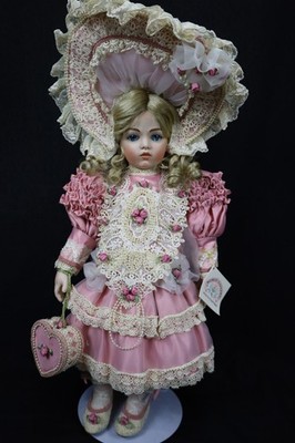 Patricia Loveless Antique Reproduction Victorian Porcelain Bru Doll, Pamela