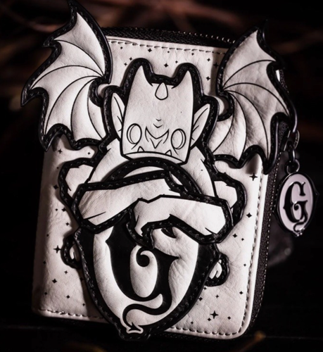 EXCLUSIVE Loungefly Gideons Bakehouse Gargoyle Mini Backpack Wallet 2PC Set NWT - Picture 8 of 13