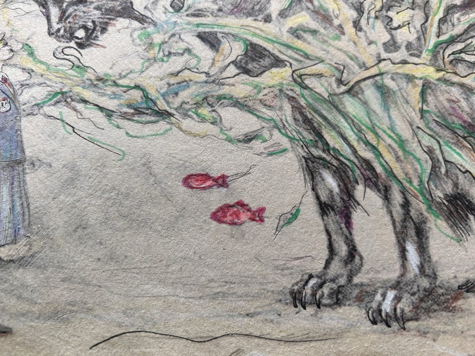 Gothic Fairy Tale Art Drawing – Arthur Rackham | eBay UK