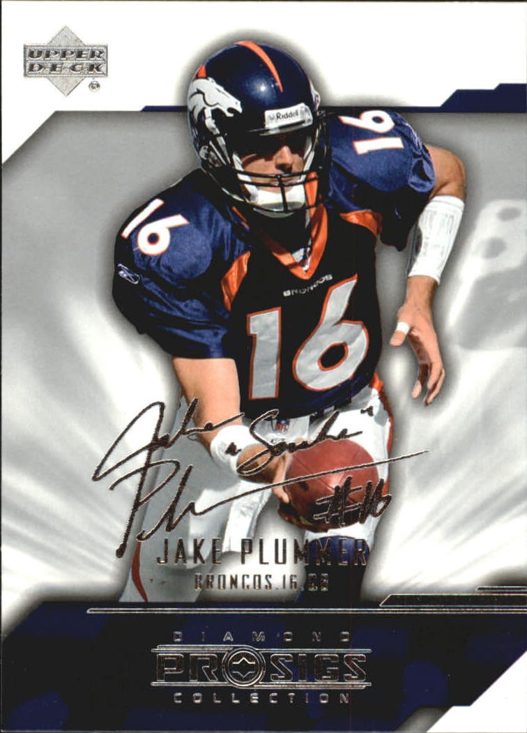 2004 UD Diamond Pro Sigs #27 Jake Plummer - FB