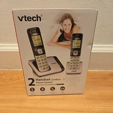 VTech CS6719-2 DECT 6.0 2-Handset Cordless Phone System Caller ID FREE SHIPPING!