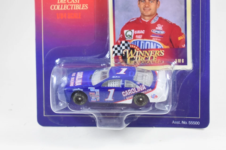 Jeff Gordon #1 Carolina Ford Thunderbird 1997 Winner's Circle 1/64 - Image 2 of 3