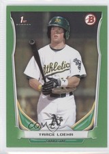 2014 Bowman Draft Green 68/75 Trace Loehr #DP108 3q5