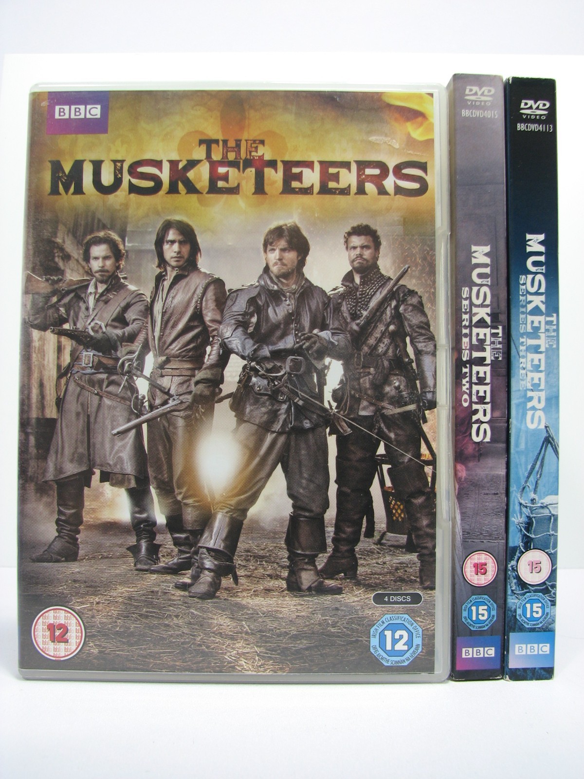 The Musketeers - BBC Series 1-3 Complete (DVD) REGION 2