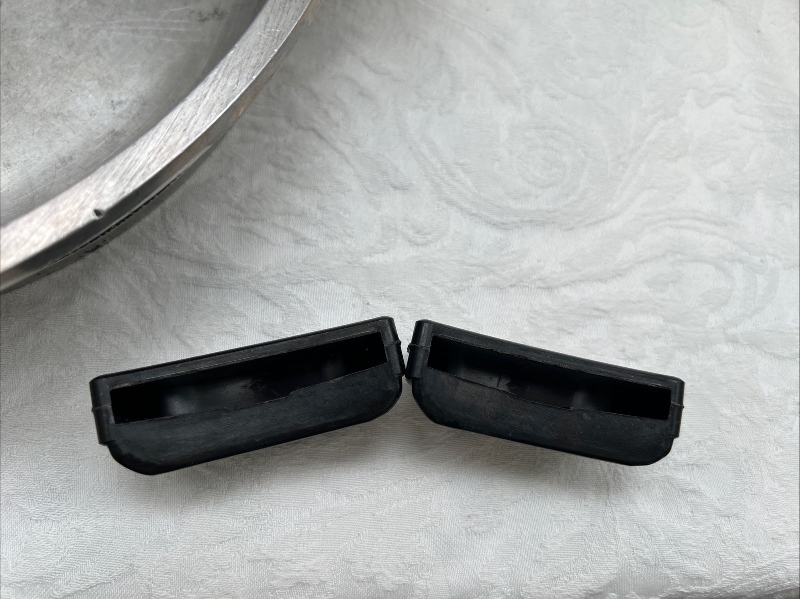 Vintage GUARDIAN Service Cast Aluminum Round Casserole + Glass Lid