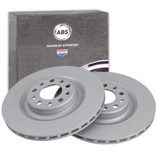 2x A.B.S. BREMSSCHEIBEN 320mm HINTEN passend für ALFA ROMEO GIULIA STELVIO