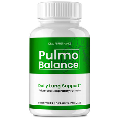 Pulmo Balance Capsules, Official PulmoBalance Supplement Pills (1 Pack)