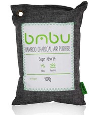 1000g Large Bamboo Charcoal Air Purifier Bag - Car Deodorizer Freshener - Rem...