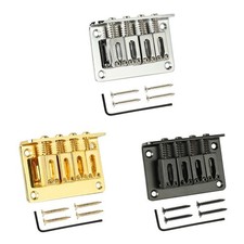 Gitarrenbr??cke 4 Saiten Saitenhalter Steg Ukulele Verstellbar Zinklegierung