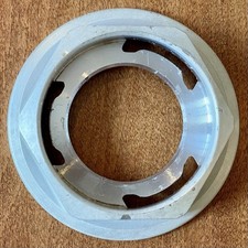 1 Metal Bbs Hex Nut - Rs Rz Rg Wheels Oem Bmw Miata Rx-7 Infiniti - Good Cond