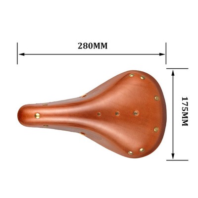 WALGUN RR175 Retro bike saddle soft leather bicycle saddle women
