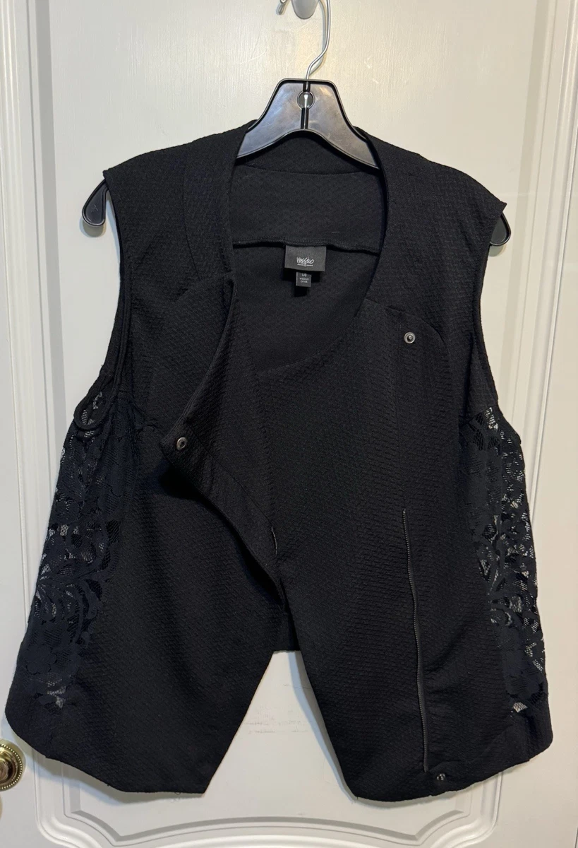 black lace vest products for sale | eBay