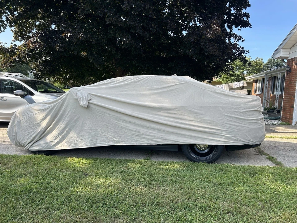 Cubierta de auto beige para Dodge Challenger 392 2016 Hemi Scat Pack Foto 4 de 4