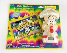 Wally Warhead  Extreme Countdown Candy Dispenser Clock Alarm by CAP Hasbro 1999