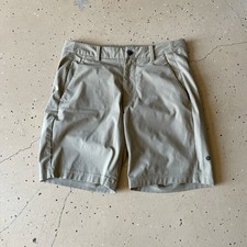 Lululemon ABC Commission Chino Golf Performance Shorts 30 Mens Tan Athleisure