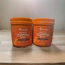 2 JARS ZESTY PAWS ADVANCED CALMING BITES 90 COUNT EACH TURKEY FLAVOR