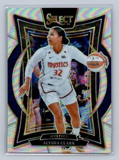 2025 Panini Select WNBA #92 Alysha Clark Silver Prizms