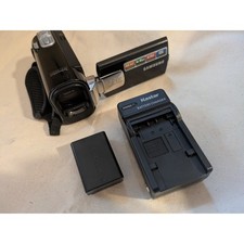 Samsung SMX-F40 Black Digital Camcorder 65x Intelli-Zoom Schneider Lens Working