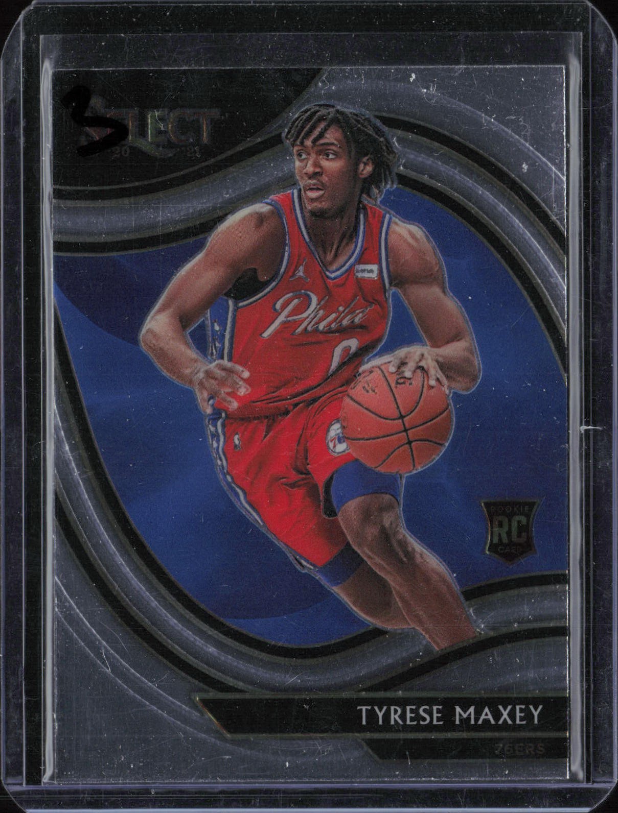2020-21 Panini Select #280 Tyrese Maxey