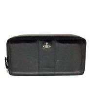 Vivienne Westwood Round Zip Long Wallet black