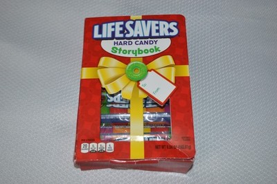 LIFE SAVERS ~ HARD CANDY ~ STORYBOOK GIFT BOX ~ 5 FLAVORS ~ (6) ROLLS ~ 12/2026