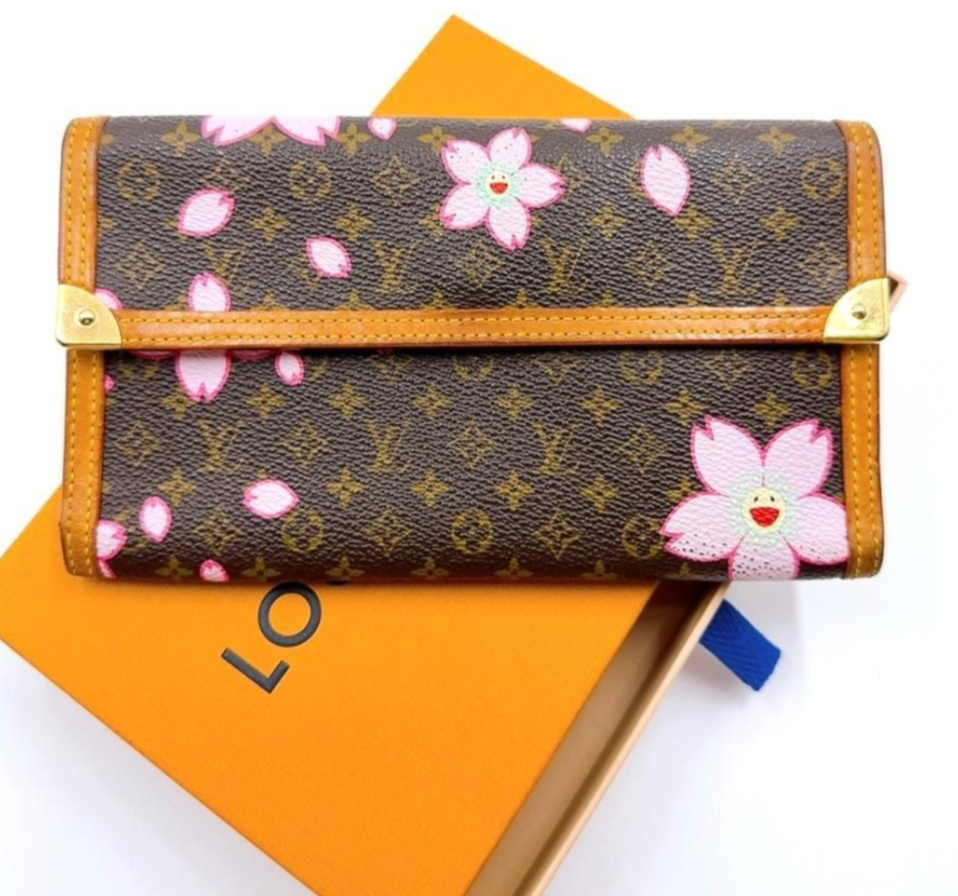 S/S 2003 Louis Vuitton x Takashi Murakami Cherry Blossom Wallet | eBay
