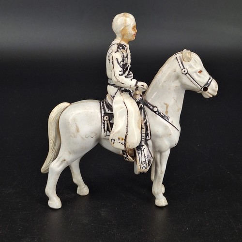 50er Jahre Ideal Mini Hopalong Cassidy mit Topper Set defekte Teile - Bild 4 von 11