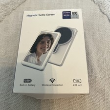 Wireless Selfie Monitor Magnetic Screen Rear Camera Monitor for iPhone/Android
