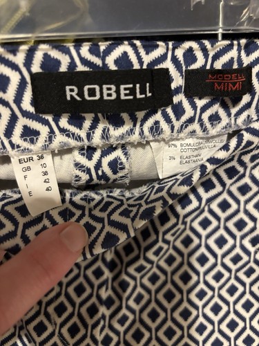 ROBELL TROUSERS, SIZE 10 - Picture 3 of 3