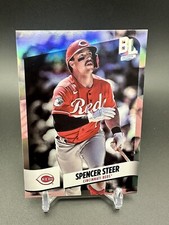 2024 Topps Big League Spencer Steer Rainbow Foil #234 Cincinnati Reds