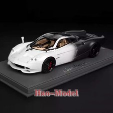 BBR 1:18 pagani Huayra Codalunga Resin Diecast Model Car Hobby Gifts White black