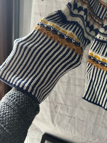 Marc New York Andrew Marc Chunky Button Down Sweater Knitted Cardigan NWT M - Picture 3 of 12