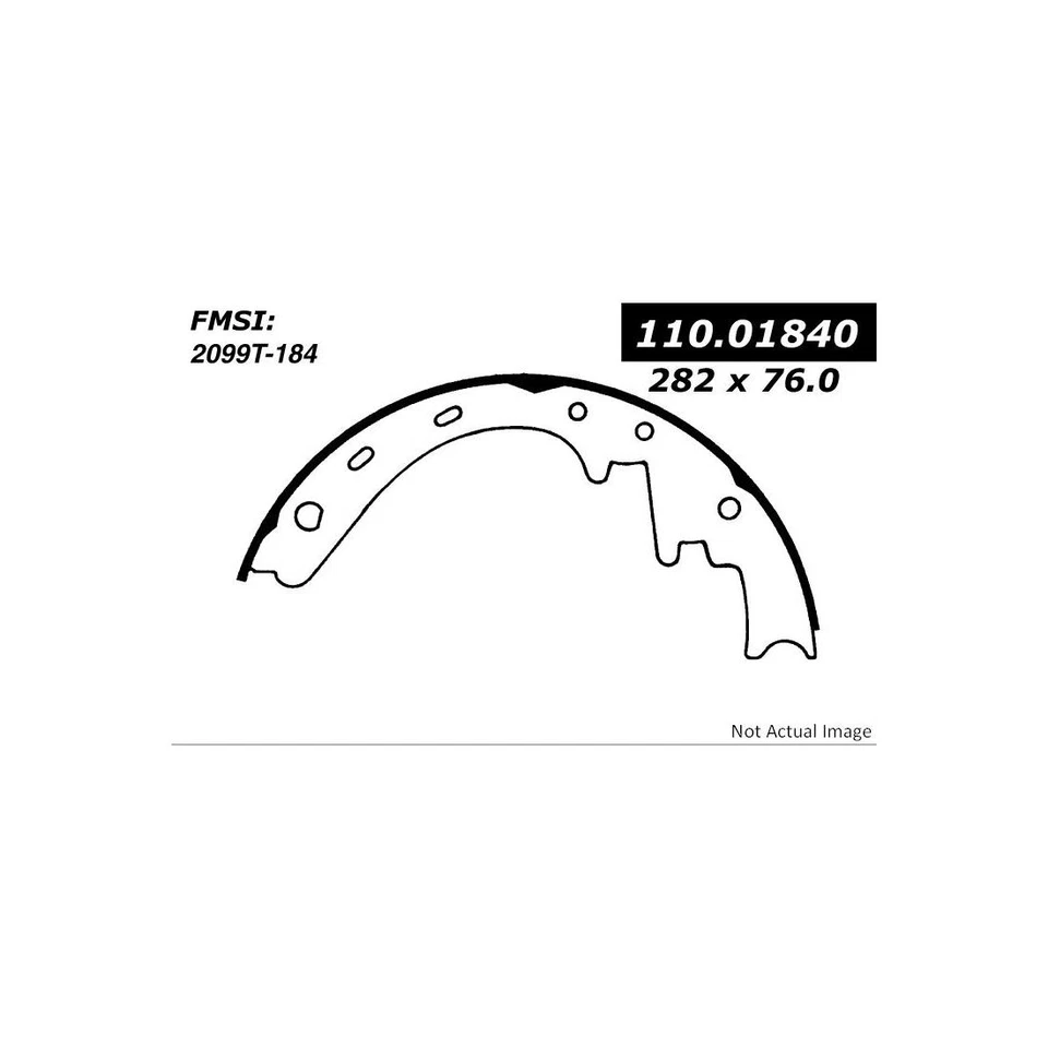 Zapata de freno de tambor delantera Centric Parts para Ford Thunderbird 1963 1964 Foto 3 de 3