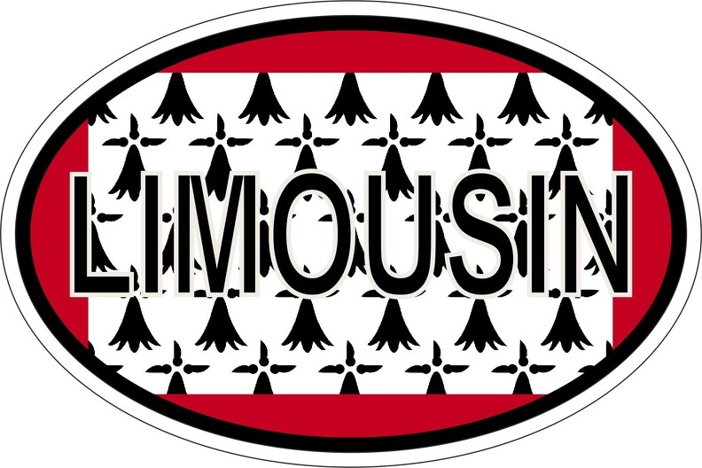 Akachafactory Autocollant Sticker Ovale Oval Drapeau Code Pays GBJ Jersey