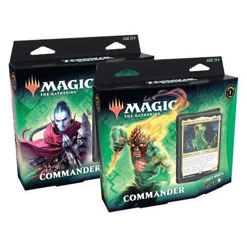 MTG Zendikar Rising Commander Set of 2 Decks Spanish Espanol - Picture 1 of 1