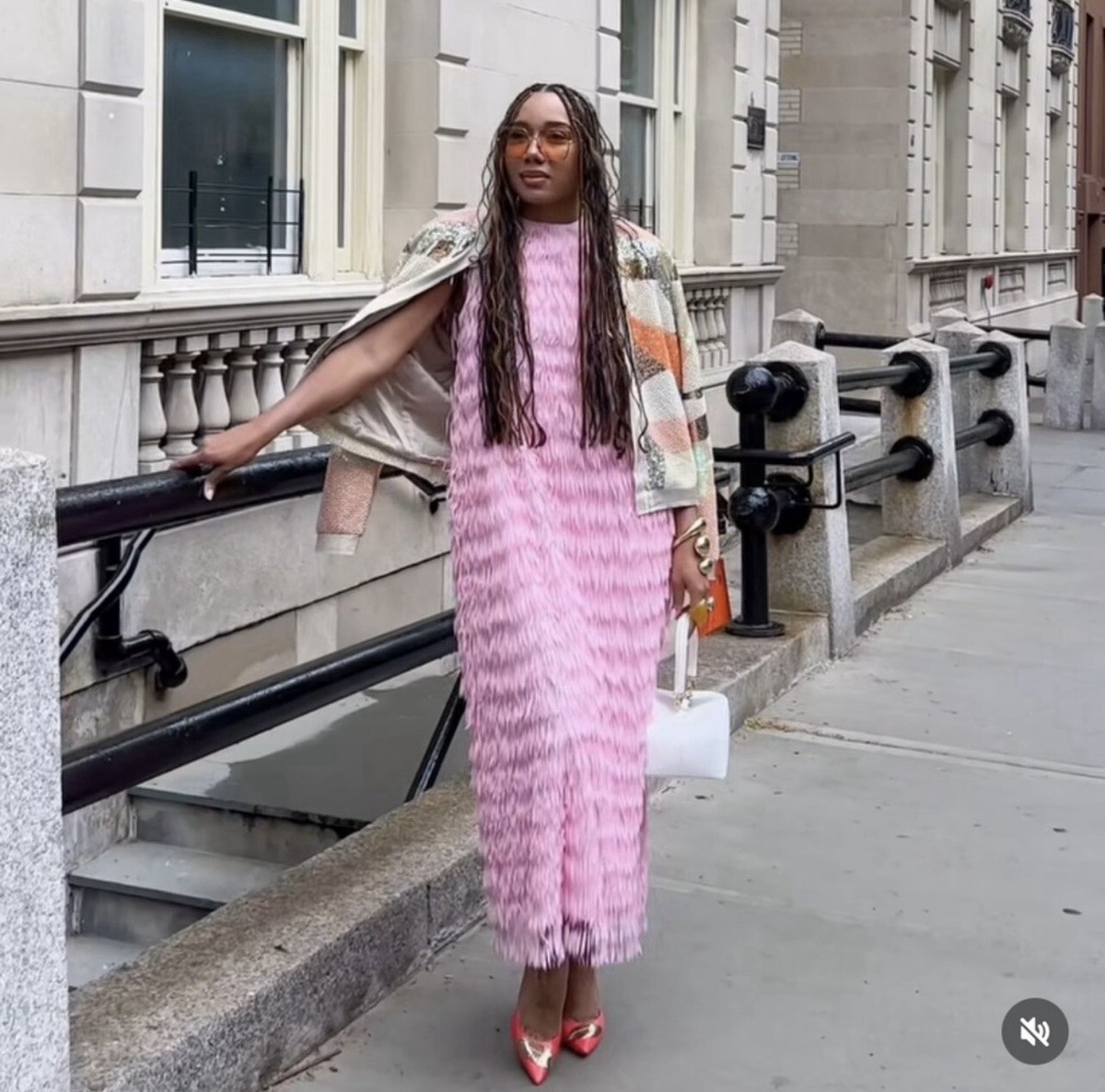 ZARA WOMAN NWT SS24 PINK MIDI DRESS WITH FRINGE REF: 3920