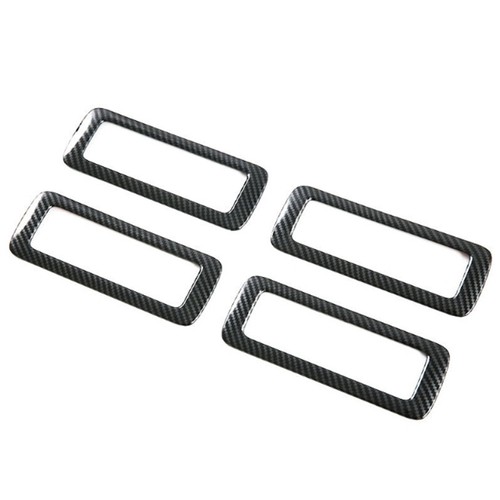 Carbon Fiber Rear Upper Air Outlet Vent Cover Trim For Toyota FORTUNER 2022-2025 - Picture 5 of 6