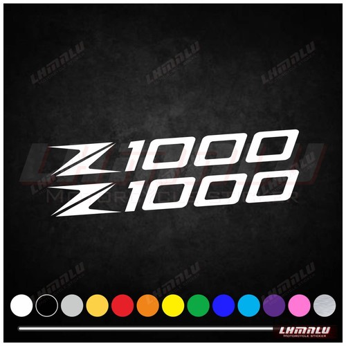 6pcs For KAWASAKI Z1000 Sticker Motorcycle Fairing Decal Bodywork Vinyl Logo - Bild 11 von 12